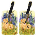 Golden Retriever Luggage Tag