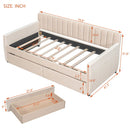 Upholstered Daybed With Slat Support by HouseOfZazla
