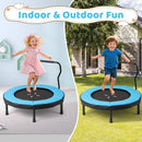 40 Inch Trampoline for Kids Indoor Outdoor Fitness Trampoline