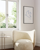 24x36, Black Aluminum Plexi Frame