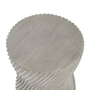 Outdoor MGO Concrete Hourglass Side Table