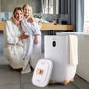 35L Large Home Towel Warmer Bucket with Auto Shut-off Function-White by LJGDeals