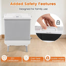 35L Large Towel Warmer with Heating and Drying Modes for Bathroom by LJGDeals