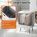 35L Large Towel Warmer with Heating and Drying Modes for Bathroom