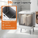 35L Large Towel Warmer with Heating and Drying Modes for Bathroom by LJGDeals