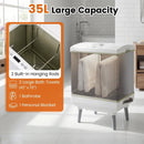 35L Large Towel Warmer with Heating and Drying Modes for Bathroom by LJGDeals