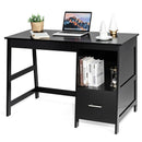 47.5 Inch Modern Home Computer Desk with 2 Storage Drawers by DirectDeals