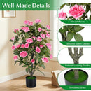 35.5" Artificial Rose Tree with Blooming Flowers in Pot by DirectDeals