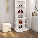 360 Rotating Shoe Cabinet 6 Layers by Unique Piece Furniture