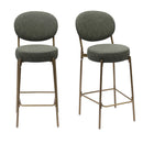 29'' H Upholstered Bar Stools Set of 2 by HouseOfZazla