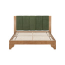 Premium Pine Wood Queen Bed Frame with Headboard