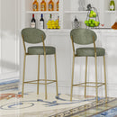 29'' H Upholstered Bar Stools Set of 2 by HouseOfZazla