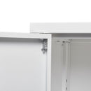 Metal Storage Cabinet With Locking Doors And Adjustable Shelf, Folding Filing Storage Cabinet, Folding Storage Locker Cabinet For Home Office, School, Garage by HouseOfZazla