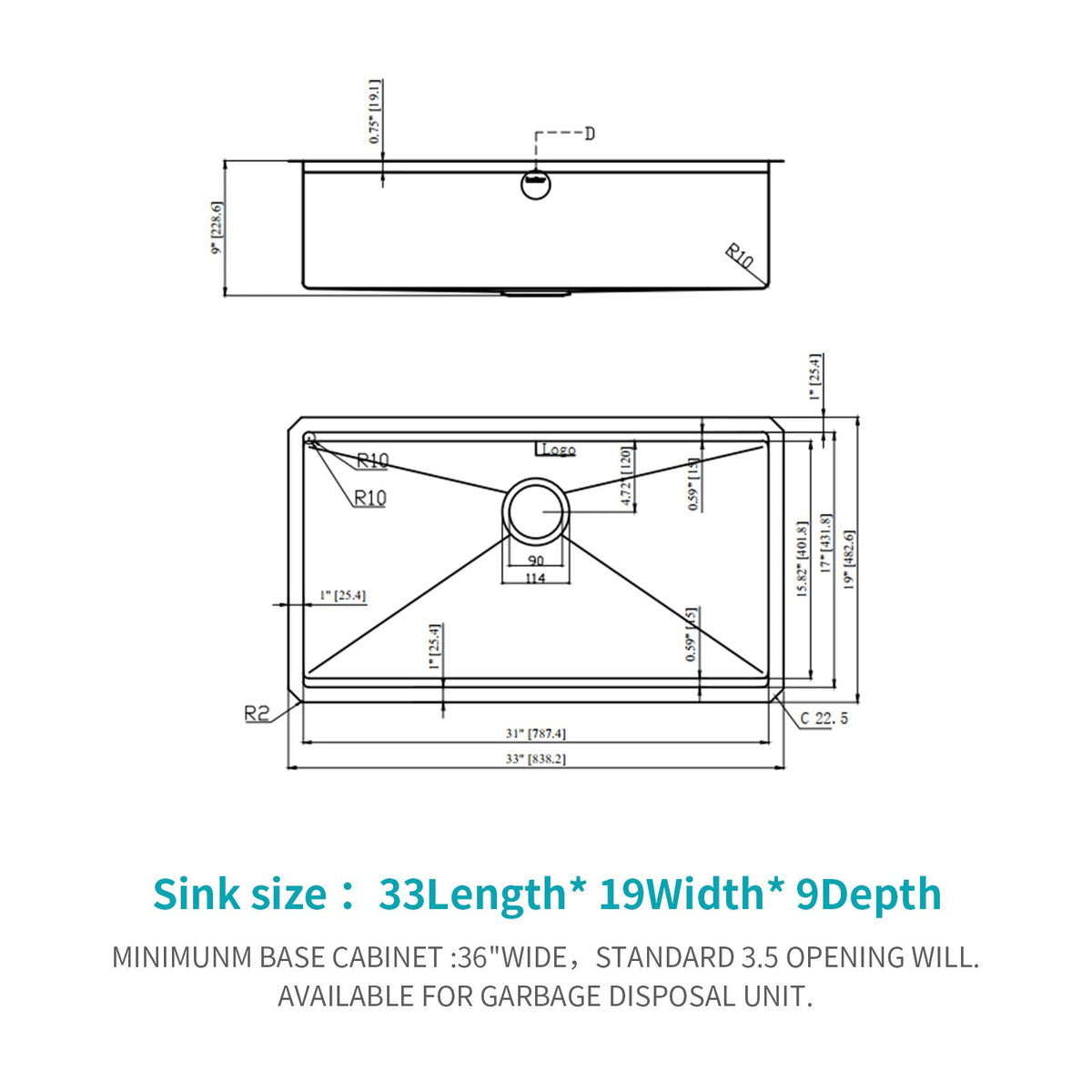 Workstation Kitchen Sink, Single Bowl Undermount, photo 4 of 16