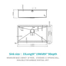 Workstation Kitchen Sink, Single Bowl Undermount by HouseOfZazla