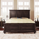 Vintage Tall Headboard Bed by HouseOfZazla