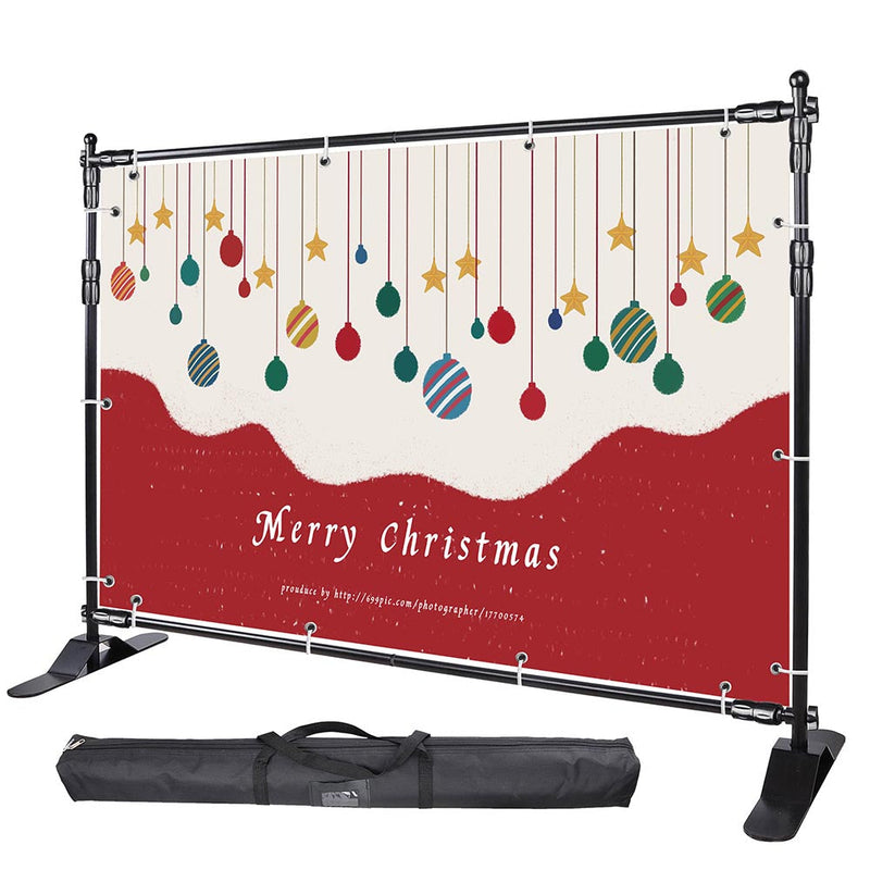 Yescom 10x8 ft Telescopic Trade Show Jumbo Banner Backdrop Stand