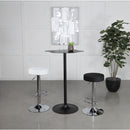 Fresno - Curved Cloud Shaped Bistro Bar Table Bar Table - Black