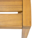 Outdoor Dining Side Chair (Set of 2) - Teak Finish by HouseOfZazla