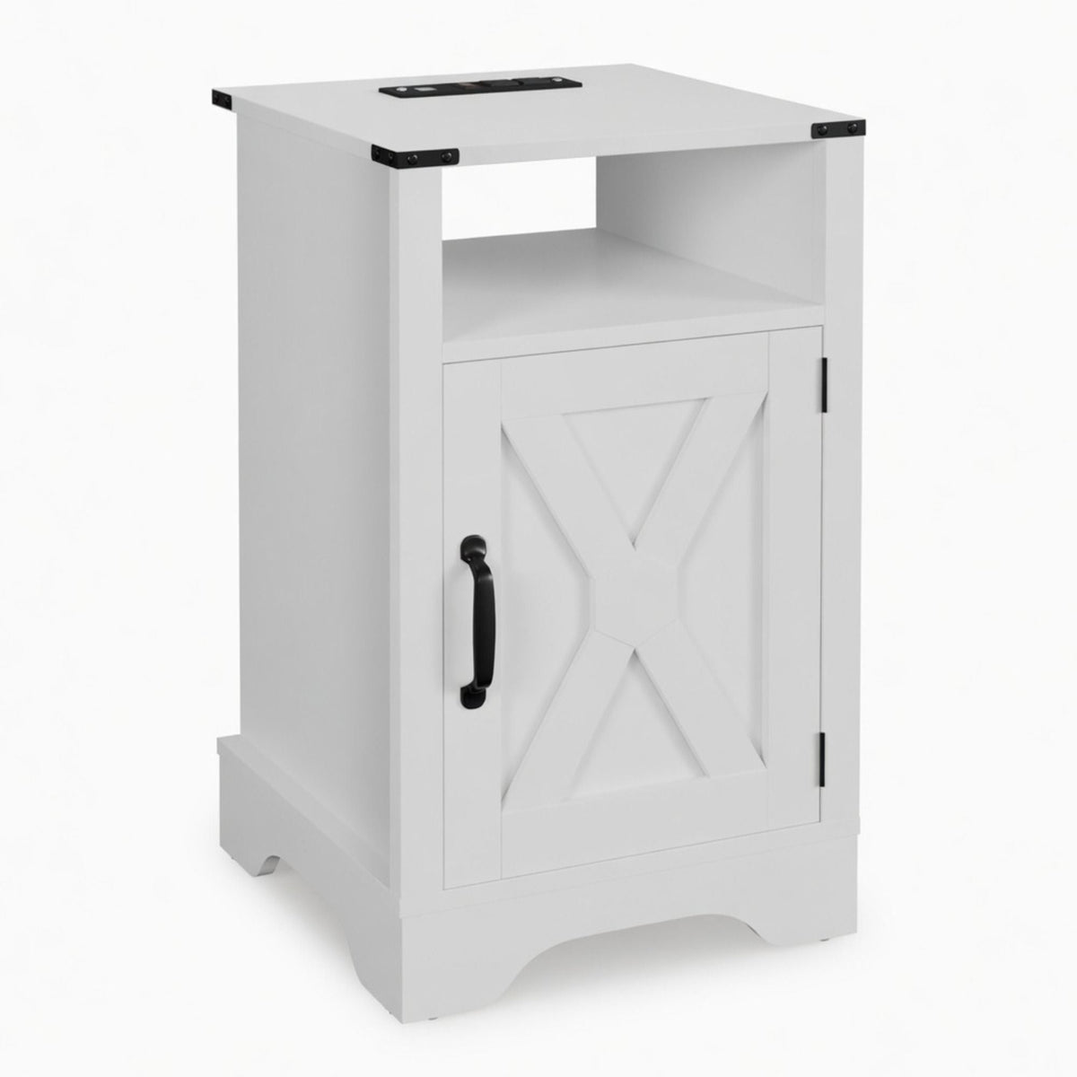Farmhouse Nightstand, Charging Station & Storage, photo 32 of 40