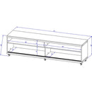 Utopia - TV Stand With Ample Storage by HouseOfZazla