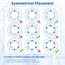 Yescom 6-Place Electric Centrifuge Machine 4000rpm Lab