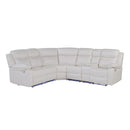 Sectional Sofa With Recline And Storage by Unique Piece Furniture