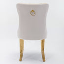 Nikki - Modern, High-End Tufted Dining Chair (Set of 2)