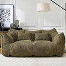 Comfortable Dual Beanbag Chair With High Resilience Foam Core For 2 People by HouseOfZazla
