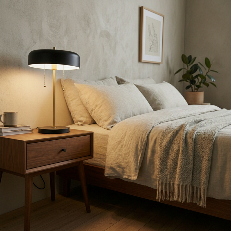 Obni Nordic Home Creative Romantic Desk Bedside Lamp, photo 3 of 7