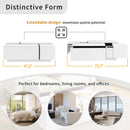 Extendable Coffee Table With 2 Hidden Storage Space And 2 Drawers For Living Room by HouseOfZazla