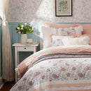 9 Piece Cotton Percale Comforter Set Blush