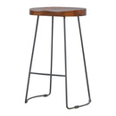 Chunky Bar Stool - Chestnut by HouseOfZazla