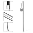 Yescom Teardrop Flag Pole Kit - 10 Sets, Base Type Options