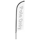 Yescom Feather Flag Pole Kit - 10 Sets, Base Type Options