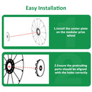 WinSpin Modular Prize Wheel Elements(Plate, Center Piece, Peg Options)