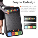 WinSpin 41x25 Custom Prize Drop Disk Drop Game Board Plinking by yescomusa