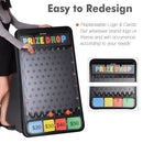 WinSpin 41x25 Custom LED Prize Drop Disk Drop Game Board Plinking by yescomusa