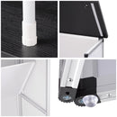 Yescom Foldable Promotional Trade Show Counter Wood Countertop Demo