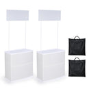 Yescom Portable Trade Show Promotion Table Counter Demo Display