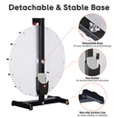 WinSpin 24" Tabletop Prize Wheel Colorful Dry Erase