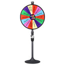 WinSpin 24" 14 Slot Floor Stand Color Clicker Dry Erase Prize Wheel