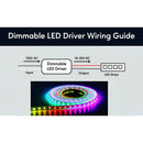 35W Dimmable LED Driver | Input AC 120V | Output DC 14-35V/0.3A