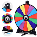 WinSpin 20" Prize Wheel Tabletop Lay Flat with Bald Eagle by yescomusa