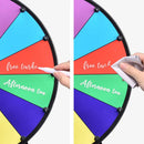 WinSpin 20" Prize Wheel Tabletop Lay Flat with Bald Eagle by yescomusa
