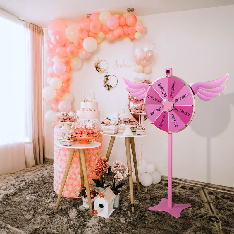 WinSpin 24" Prize Wheel for Carnival Promo Floor Standing Tabletop