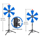 WinSpin 24" Modular Prize Wheel with Adjustable Height Stand 12-Slot
