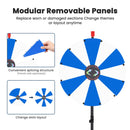 WinSpin 24" Modular Prize Wheel with Adjustable Height Stand 12-Slot