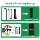 WinSpin 24" Modular Prize Wheel with Adjustable Height Stand 12-Slot