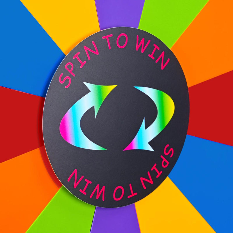 WinSpin 24" Modular Dry Erase Spin Wheel Customizable Color Slots(12)